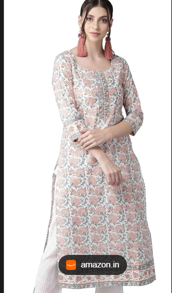 Women's Cotton Printed Kurti
